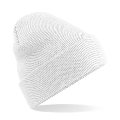 Beechfield Unisex B045 Beanie mit Bündchen Einheitsgröße weiß Beechfield Unisex B045 Beanie mit Bündchen Einheitsgröße weiß von Beechfield