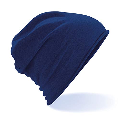 Beechfield B361 Jersey Beanie, Navy, Einheitsgröße Beechfield B361 Jersey Beanie, Navy, Einheitsgröße von Beechfield