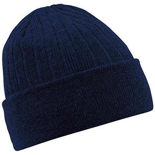 Beechfield Unisex B447. FNA Thinsulate Beanie, Schwarz, One Size von Beechfield