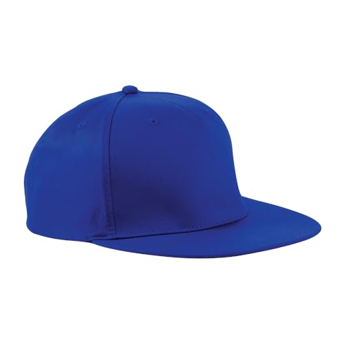 Beechfield Unisex Panel Snapback Rapper Cap Einheitsgröße königsblau Beechfield Unisex Panel Snapback Rapper Cap Einheitsgröße königsblau von Beechfield