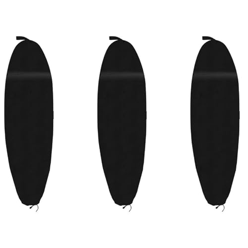 Beelooom 3X Surfboard Sock Cover wasserdichte Schutzhülle für Surfbrett Surfbrett Schutzhülle Surfzubehör,S von Beelooom