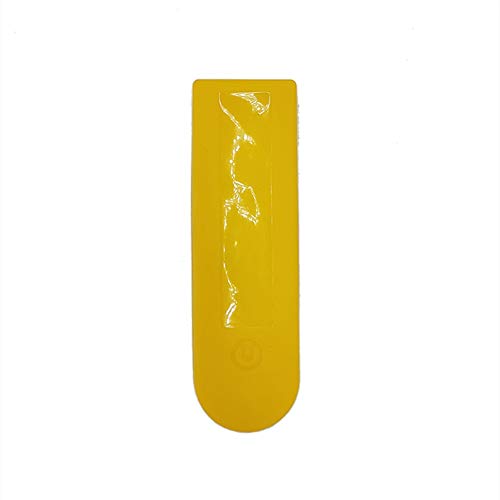 Wasserdichte Silikon-Schutzhülle für Elektro-Scooter, Instrumentenplatine, Abdeckung für Max G30, Gelb von Beelooom