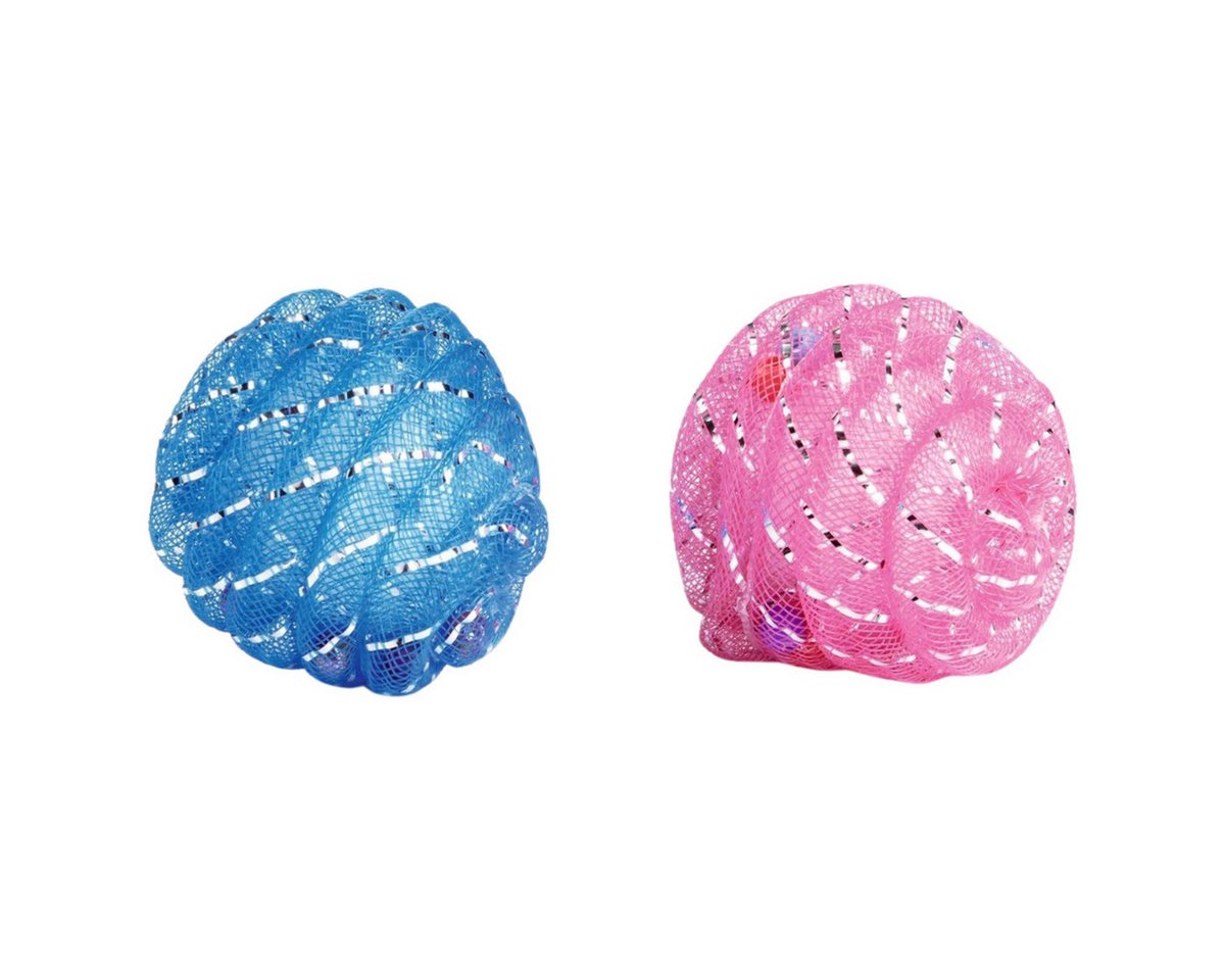 Beeztees Tierball Katzenspielzeug Ball mit Perlen - 2 Stück von Beeztees