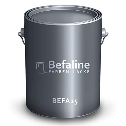 Befaline © BEFA-15 Premium 1K PU Klarlack für Holz & Metall I 2,5 Liter Moosgrün glänzend I strapazierfähiger Bootslack, Treppenlack & Parkettlack für innen & außen I UV-Schutz ohne Vergilben von Befaline