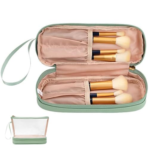 Befeixue Durchsichtige Make-up-Tasche, durchsichtige Reise-Kulturtasche - Reisetasche Schminktaschen | Kulturbeutel, Make-up-Etui, Kosmetiktasche, wasserdichter Make-up-Aufbewahrungs-Organizer für von Befeixue