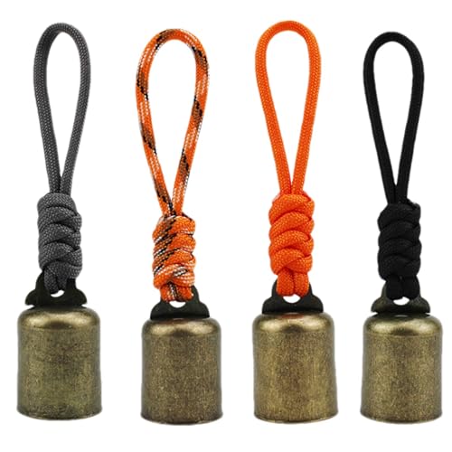 Befeixue Laute Bärenglocke für Wanderer,Bärenglocken zum Wandern - Vintage Bärenglocke Laute Wanderglocke | Outdoor Supplies Mehrzweck-Survival-Taschenanhänger mit Schalldämpfer zum Wandern und von Befeixue