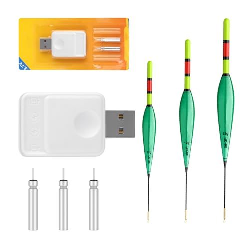 Begonia 3 Stück Led Posen Angeln,Posen Angeln Smart mit Gravity Sensing, 5g/9g/12g Posen Angeln,Angelzubehör, Flachwasser Angelposen mit Bissanzeiger für Am See,Reservoir (Wassertiefe mehr 3 Meter) Begonia 3 Stück Led Posen Angeln,Posen Angeln Smart mit Gravity Sensing, 5g/9g/12g Posen Angeln,Angelzubehör, Flachwasser Angelposen mit Bissanzeiger für Am See,Reservoir (Wassertiefe mehr 3 Meter) von Begonia
