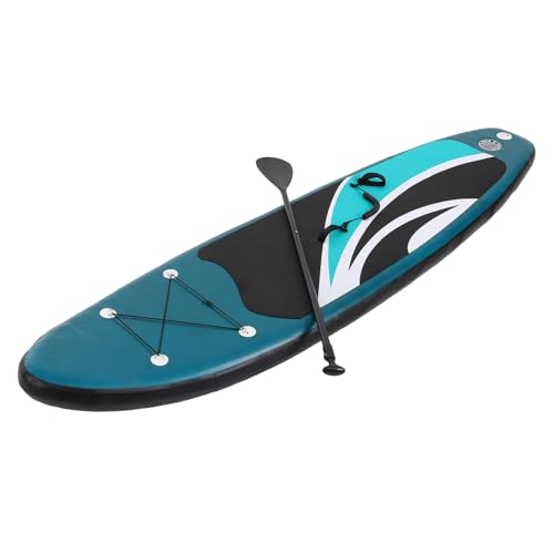 Begoniape Stand Up Paddle Board Aufblasbar, Sup Board, Stand Up Paddling Board Set mit Aufblasbare Pumpe, Luft Schnell Abzulassen, 150kg Tragkraft, 305 * 76 * 10cm Grün von Begoniape