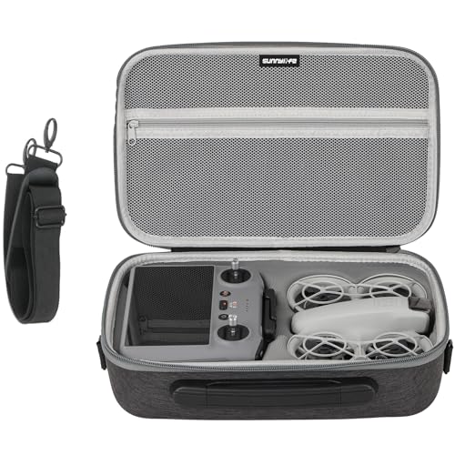 BeisDirect Tragetasche für DJI NEO mit RC 2 Fernbedienung, wasserdichte Hartschale, tragbare Aufbewahrungstasche, Anti-Kollisions-Reiseetui für DJI NEO Drohnenzubehör, Schwarz , Modern BeisDirect Tragetasche für DJI NEO mit RC 2 Fernbedienung, wasserdichte Hartschale, tragbare Aufbewahrungstasche, Anti-Kollisions-Reiseetui für DJI NEO Drohnenzubehör, Schwarz , Modern von BeisDirect