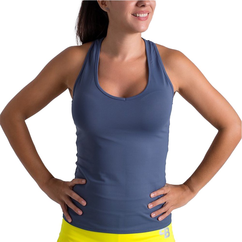 Belenberbel Básica Pico Sleeveless T-shirt Grau S Frau Belenberbel Básica Pico Sleeveless T-shirt Grau S Frau von Belenberbel