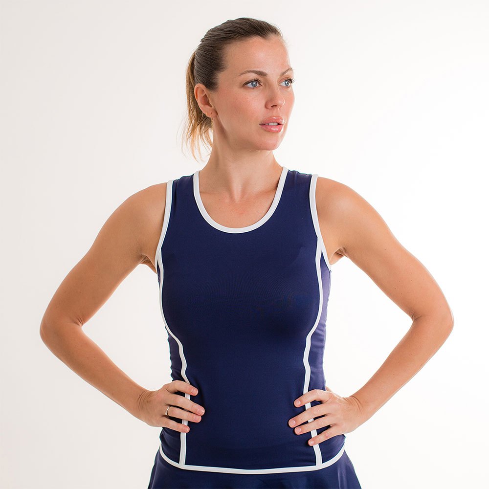 Belenberbel Court Sleeveless T-shirt Blau S Frau Belenberbel Court Sleeveless T-shirt Blau S Frau von Belenberbel