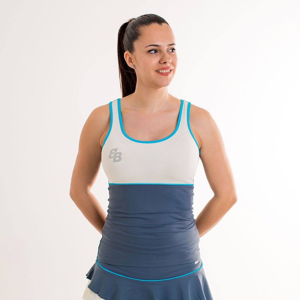 Belenberbel Net Sleeveless T-shirt Blau L Frau von Belenberbel