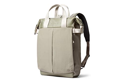 Bellroy Tokyo Totepack Premium (Leder-Rucksack und Tragetasche, 13"-Laptop, Tablet, Notizen, Kabel, Trinkflasche, Ersatzkleidung, alltägliche Dinge) - Lichen von Bellroy