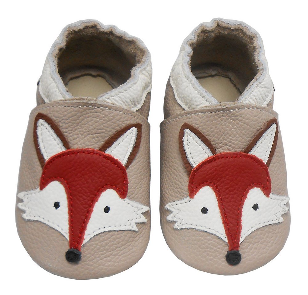 Bemesu Weiche Leder Krabbelschuhe Baby Lauflernschuhe Lederpuschen Fuchs Barfußschuh Rutschfest atmungsaktiv Bemesu Weiche Leder Krabbelschuhe Baby Lauflernschuhe Lederpuschen Fuchs Barfußschuh Rutschfest atmungsaktiv von Bemesu