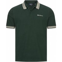BEN SHERMAN Mono Collar Interest Herren Polo-Shirt 1012639-DARK-GREEN BEN SHERMAN Mono Collar Interest Herren Polo-Shirt 1012639-DARK-GREEN von Ben Sherman
