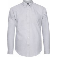 BEN SHERMAN Oxford Cotton Herren Langarm Hemd 1012796-GREY BEN SHERMAN Oxford Cotton Herren Langarm Hemd 1012796-GREY von Ben Sherman
