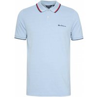 BEN SHERMAN Twin Tipped Herren Polo-Shirt 0076270-ICEBLUE BEN SHERMAN Twin Tipped Herren Polo-Shirt 0076270-ICEBLUE von Ben Sherman