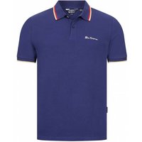 BEN SHERMAN Twin Tipped Herren Polo-Shirt 0076270-TWILIGHTDENIM BEN SHERMAN Twin Tipped Herren Polo-Shirt 0076270-TWILIGHTDENIM von Ben Sherman