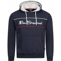BEN SHERMAN Two Colour Panel Herren Hoodie 0067811-NAVY BEN SHERMAN Two Colour Panel Herren Hoodie 0067811-NAVY von Ben Sherman