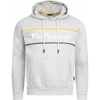 BEN SHERMAN Two Colour Panel Herren Hoodie 0067811G-GREY MARL BEN SHERMAN Two Colour Panel Herren Hoodie 0067811G-GREY MARL von Ben Sherman