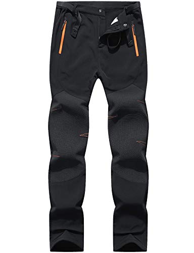 BenBoy Damen Wanderhose Wasserdicht Softshellhose Outdoorhose Winddicht Warm Gefüttert Winter Skihose Snowboardhose Trekkinghose,KZ2987W-Black-XS BenBoy Damen Wanderhose Wasserdicht Softshellhose Outdoorhose Winddicht Warm Gefüttert Winter Skihose Snowboardhose Trekkinghose,KZ2987W-Black-XS von BenBoy