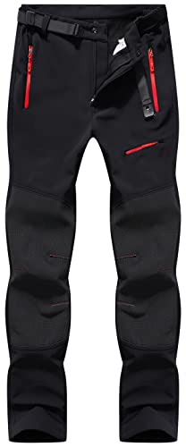BenBoy Herren Wanderhose Wasserdicht Softshellhose Outdoorhose Winddicht Warm Gefüttert Skihose Snowboardhose Winter Trekkinghose,KZ41037M-Black-XL BenBoy Herren Wanderhose Wasserdicht Softshellhose Outdoorhose Winddicht Warm Gefüttert Skihose Snowboardhose Winter Trekkinghose,KZ41037M-Black-XL von BenBoy