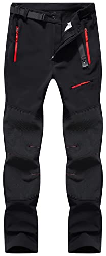 BenBoy Herren Wanderhose Wasserdicht Softshellhose Outdoorhose Winddicht Warm Gefüttert Skihose Snowboardhose Winter Trekkinghose,KZ41037M-Black1-XS BenBoy Herren Wanderhose Wasserdicht Softshellhose Outdoorhose Winddicht Warm Gefüttert Skihose Snowboardhose Winter Trekkinghose,KZ41037M-Black1-XS von BenBoy