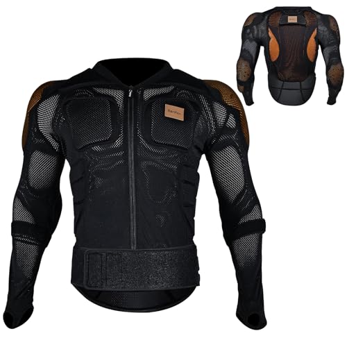 BenKen SBR Ski Body Protector Schutzausrüstung Outdoor Sport Rücken Brust Schulter Protektor, Anti-Kollision Einstellbare Jacke für Snowboard, Skaten, Motorrad, Motocross BenKen SBR Ski Body Protector Schutzausrüstung Outdoor Sport Rücken Brust Schulter Protektor, Anti-Kollision Einstellbare Jacke für Snowboard, Skaten, Motorrad, Motocross von BenKen