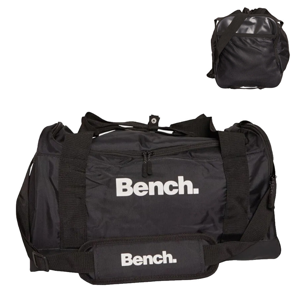 BENCH - große Umhängetasche Reisetasche Allround Sporttasche, 35L, blk von Bench