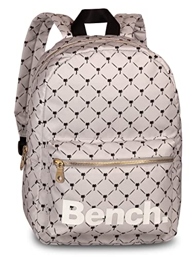 Bench City Girls Rucksack 34 cm, Hellgrau/Schwarz, Einheitsgröße von Bench