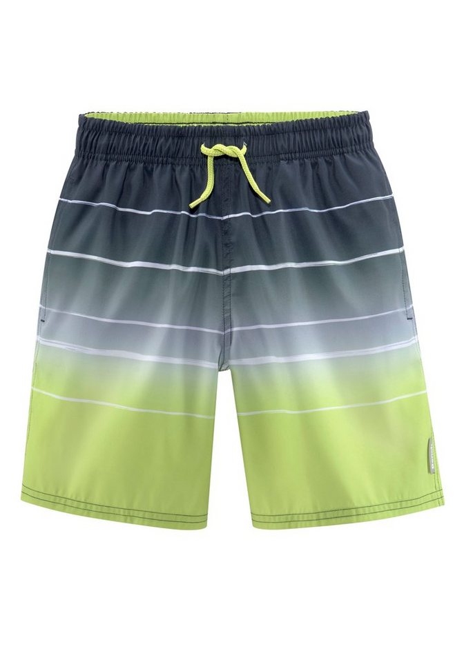 Bench. Badeshorts Sunset Kids mit Farbverlauf Bench. Badeshorts Sunset Kids mit Farbverlauf von Bench.