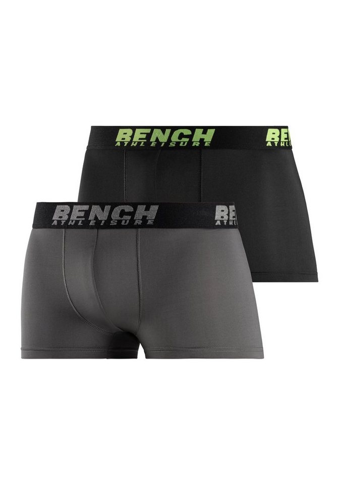 Bench. Funktionsboxer (Packung, 2-St) sportive Optik aus Microfaser-Qualität von Bench.
