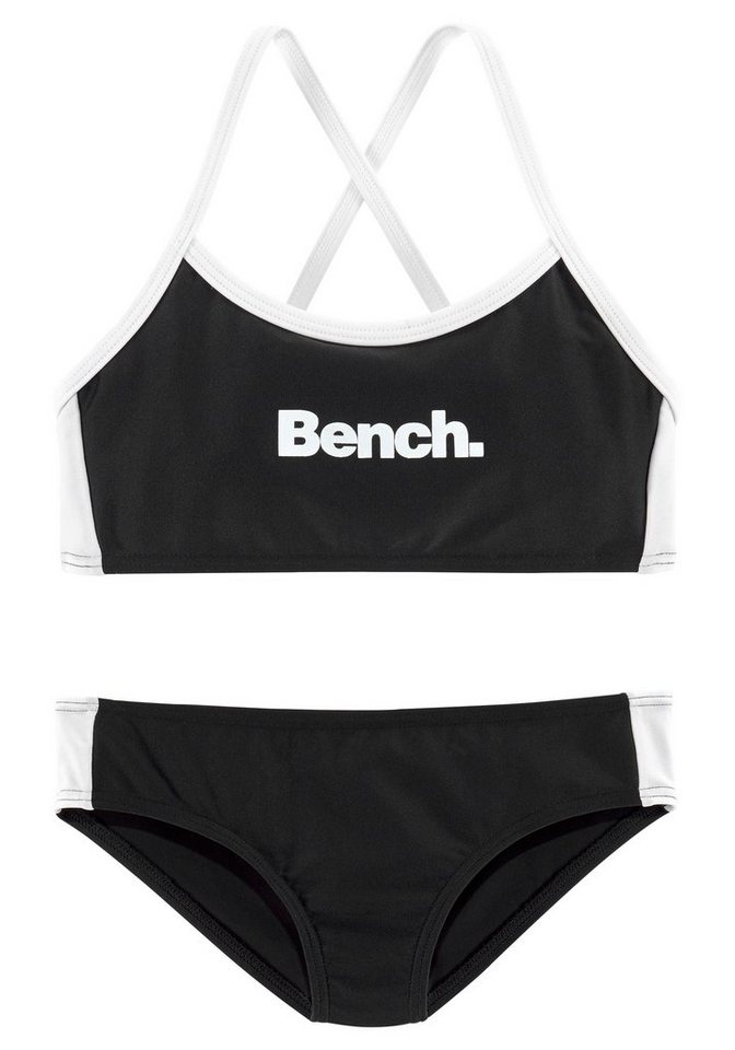 Bench. Bustier-Bikini mit gekreuzten Trägern Bench. Bustier-Bikini mit gekreuzten Trägern von Bench.