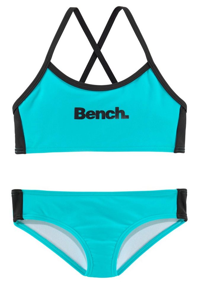 Bench. Bustier-Bikini mit gekreuzten Trägern Bench. Bustier-Bikini mit gekreuzten Trägern von Bench.