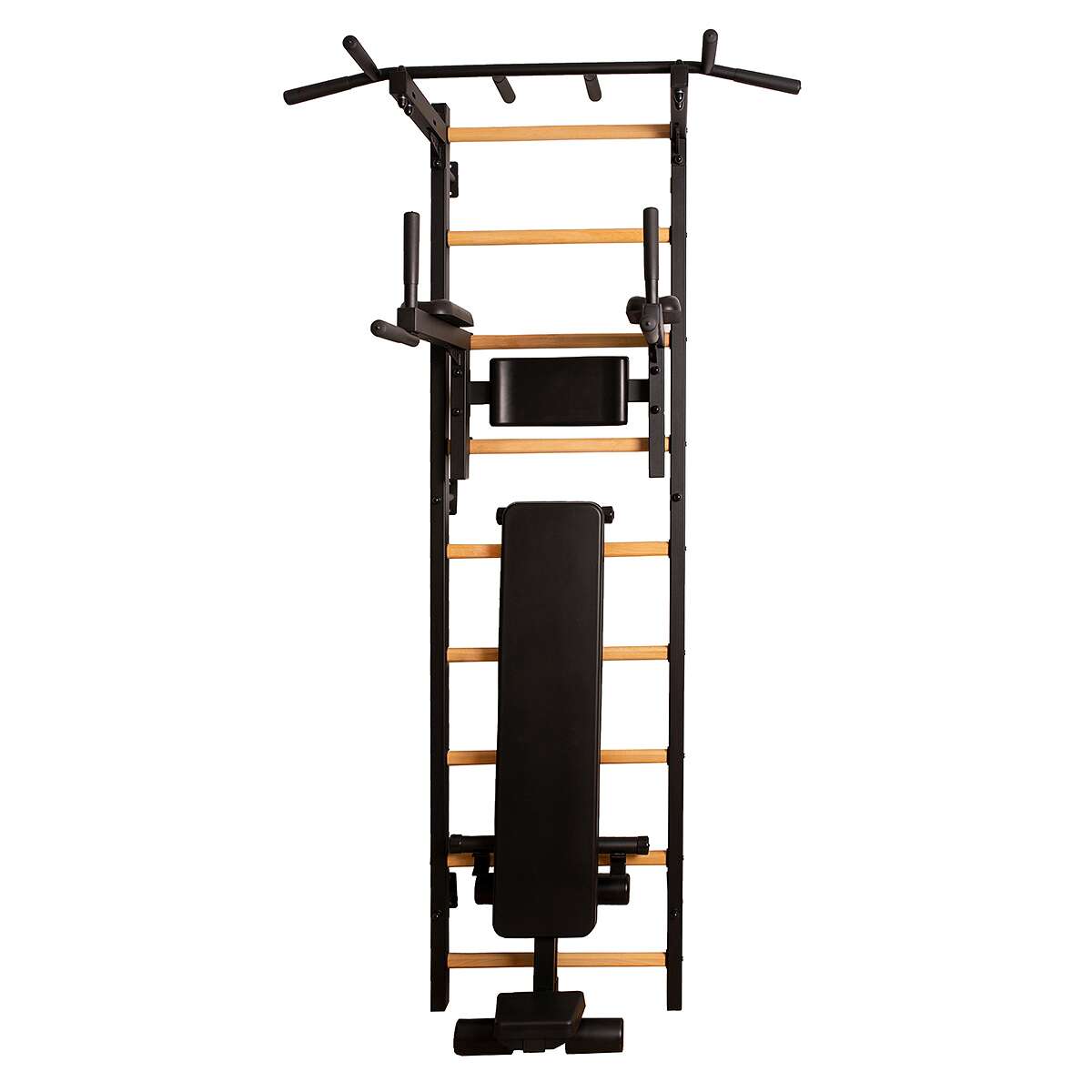 BenchK Sprossenwand Fitness-System "723", 732B, Schwarz von BenchK