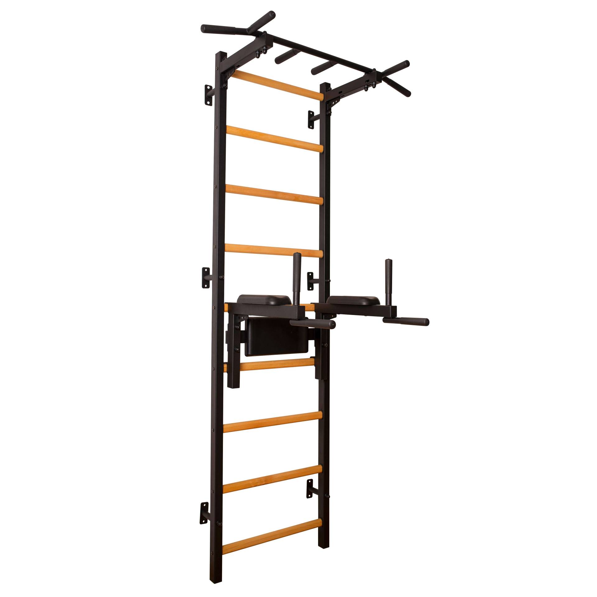 BenchK Sprossenwand Fitness-System "722", 722B, Schwarz von BenchK