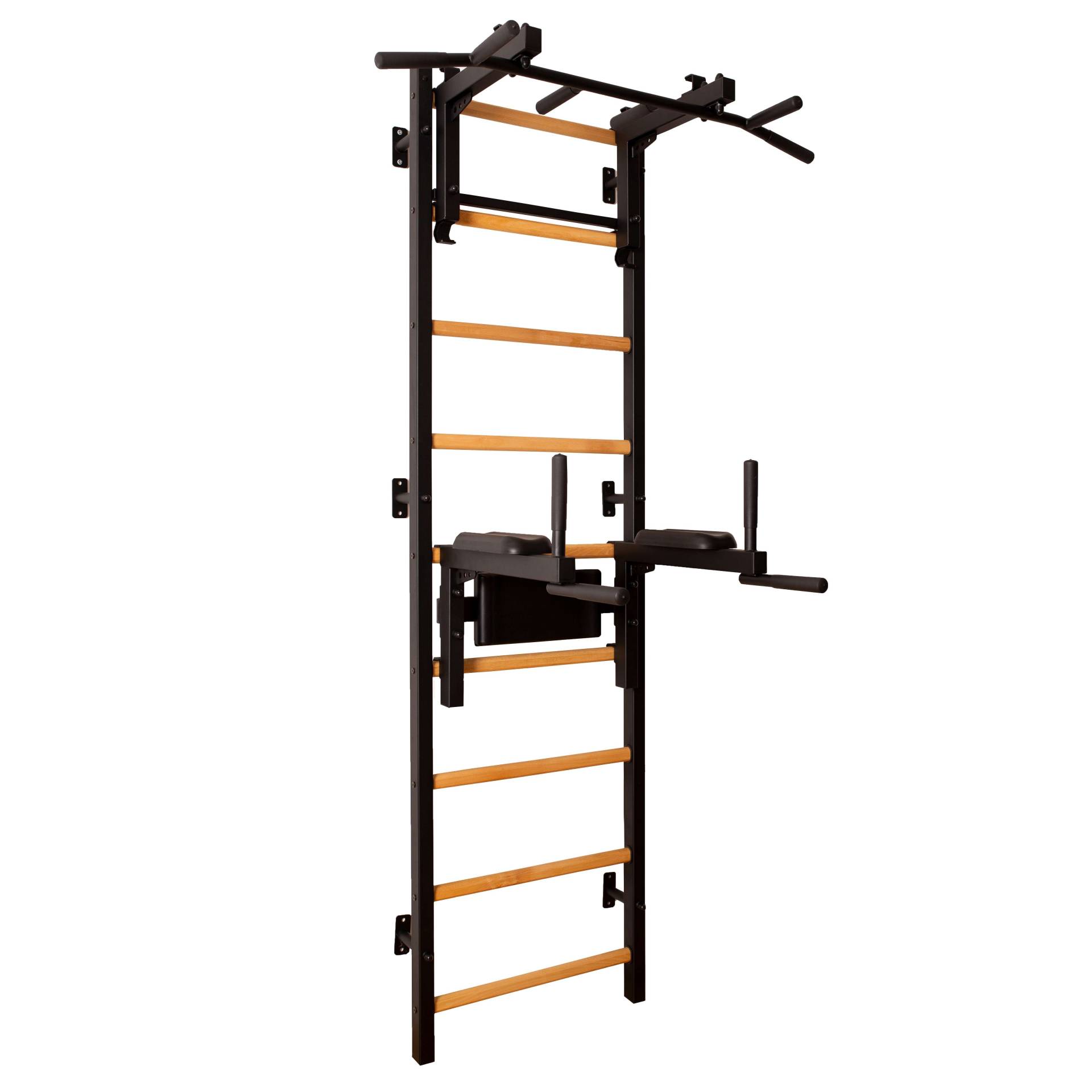 BenchK Sprossenwand Fitness-System "732", 732B, Schwarz von BenchK