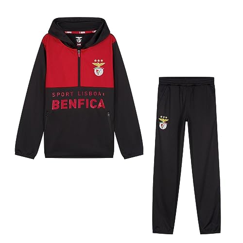 Benfica SL Trainingsanzug 23/24 Kinder - Größe 140-10 Jahre - Saison 23/24 - Offizieles Product - Tracksuit für Fussball Training von Benfica Lissabon