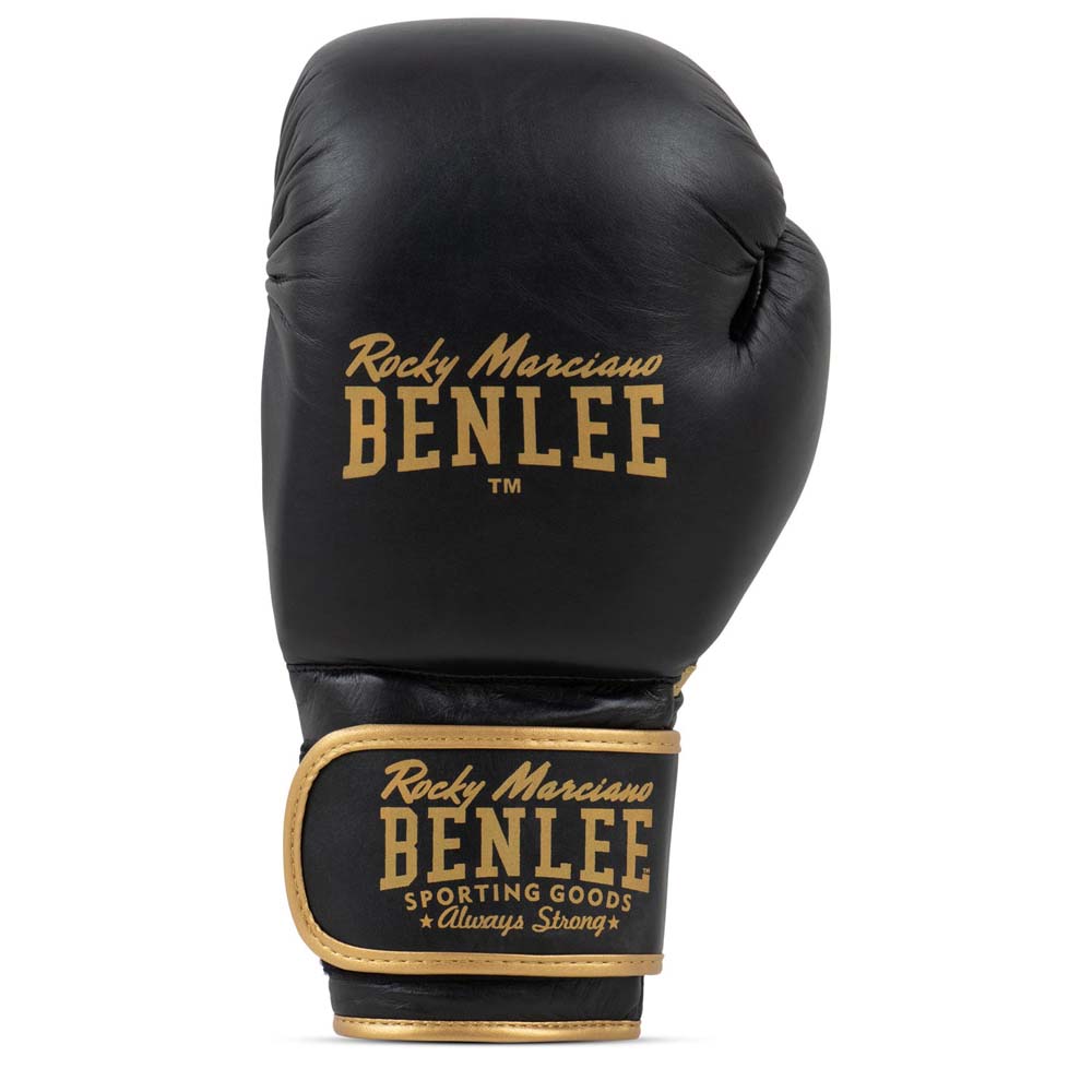 Benlee Basher Leather Boxing Gloves Schwarz 20 oz Benlee Basher Leather Boxing Gloves Schwarz 20 oz von Benlee