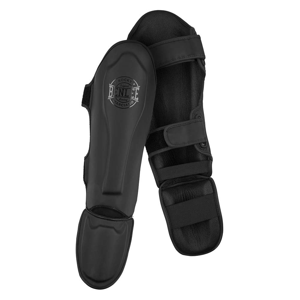 Benlee Black Label Claudius Shin Guards Schwarz S-M von Benlee