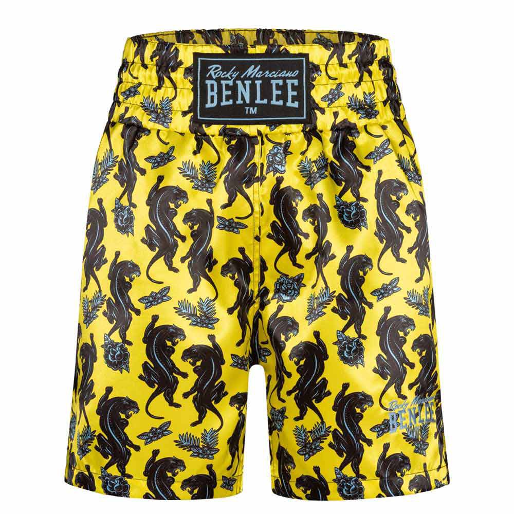 Benlee Panther Boxing Trunks Gelb S Mann von Benlee