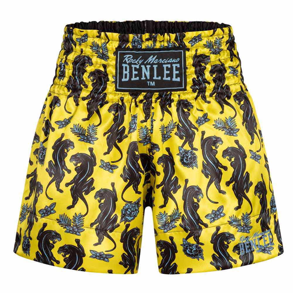 Benlee Panther Thaibox Trunks Gelb XL Mann von Benlee