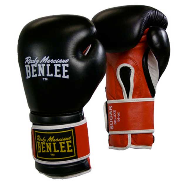 Benlee Sugar Deluxe Combat Gloves Schwarz 14 oz Benlee Sugar Deluxe Combat Gloves Schwarz 14 oz von Benlee