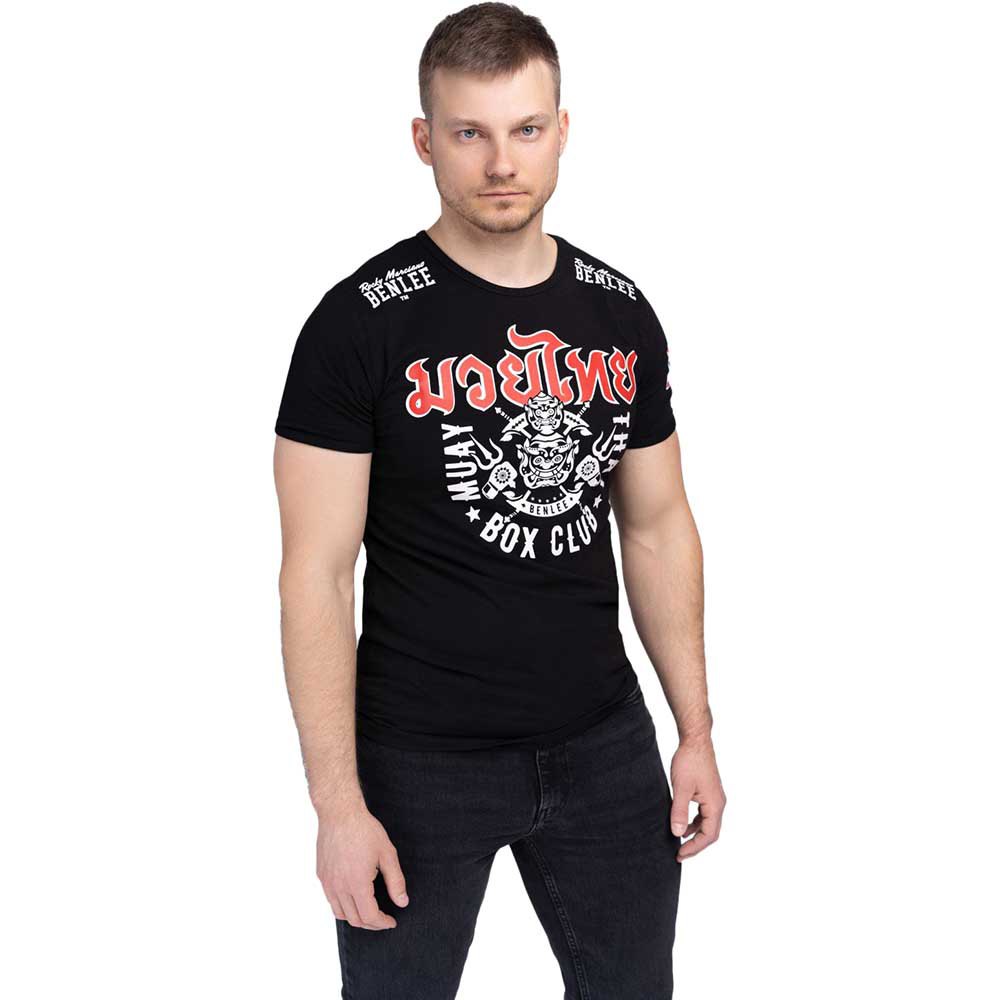 Benlee Thaicity Short Sleeve T-shirt Schwarz 3XL Mann von Benlee