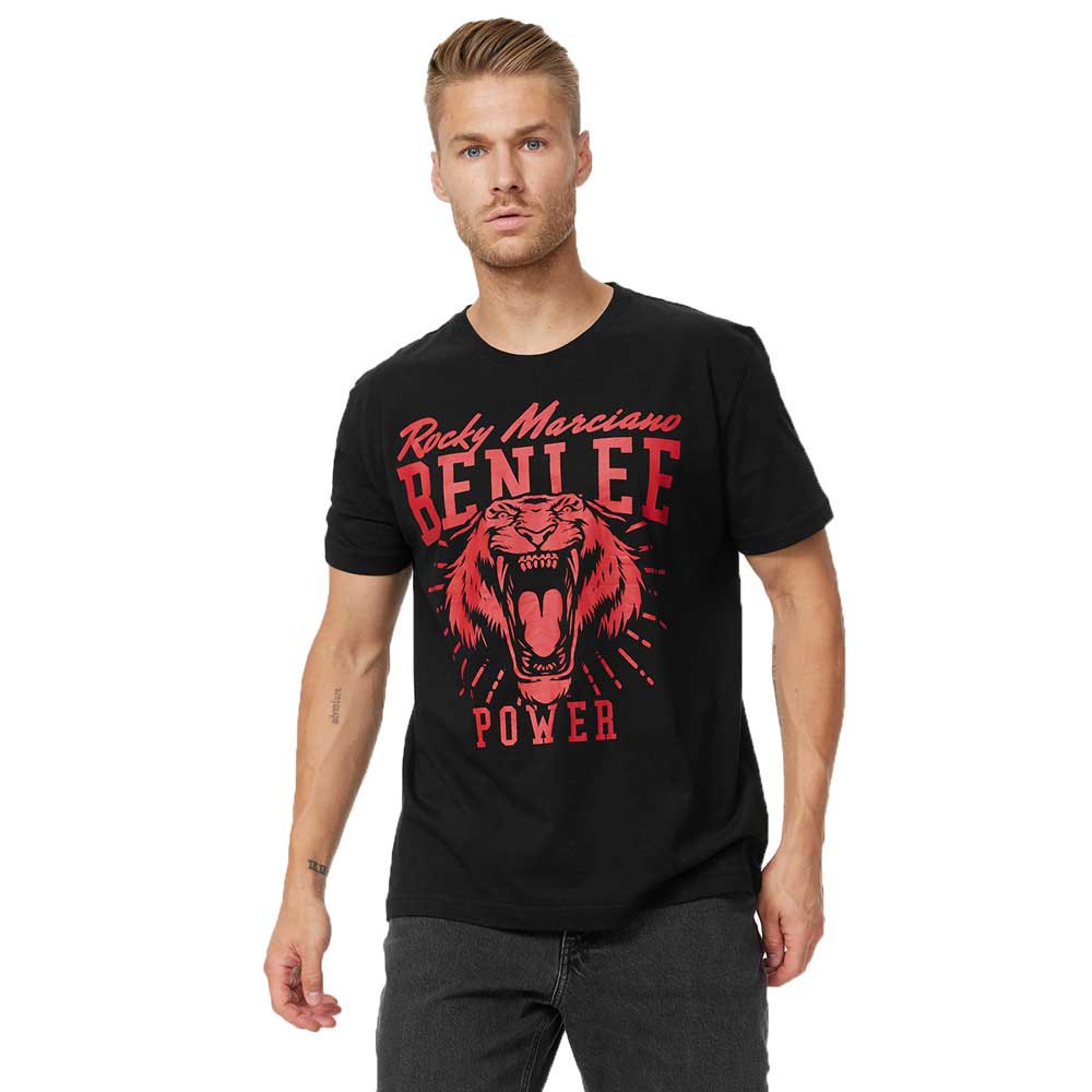 Benlee Tiger Power Short Sleeve T-shirt Schwarz S Mann von Benlee