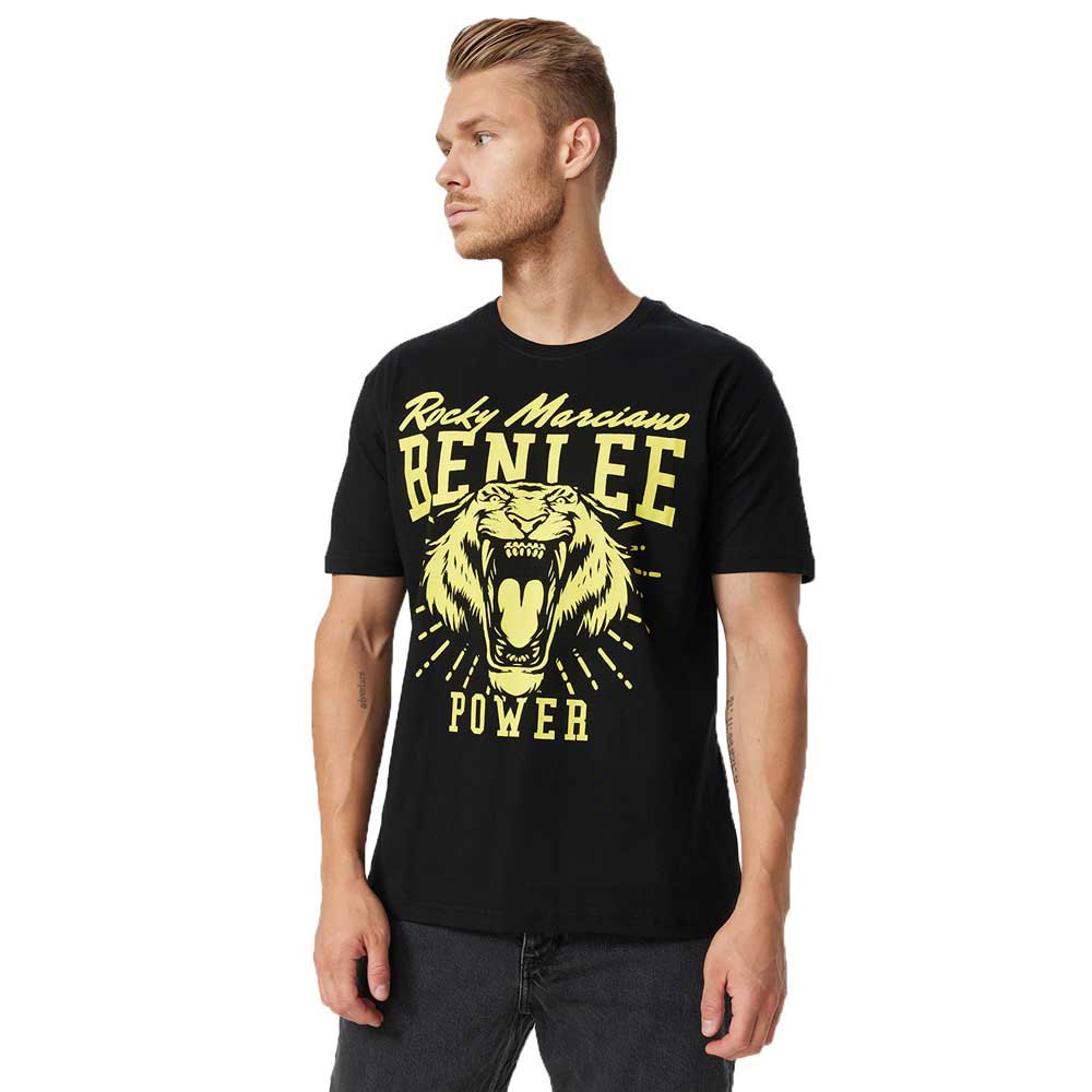 Benlee Tiger Power Short Sleeve T-shirt Schwarz S Mann von Benlee