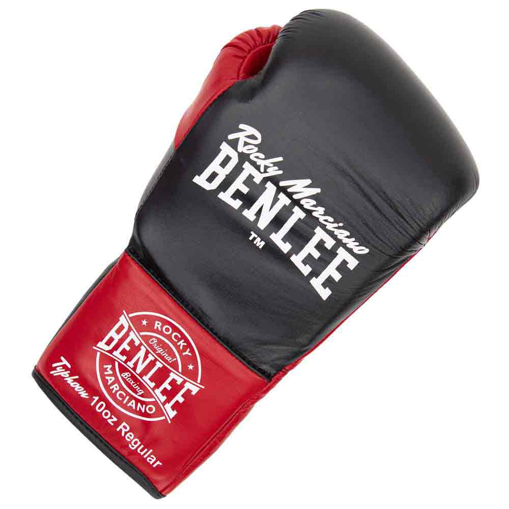 Benlee Typhoon Leather Boxing Gloves Schwarz 8 oz R von Benlee