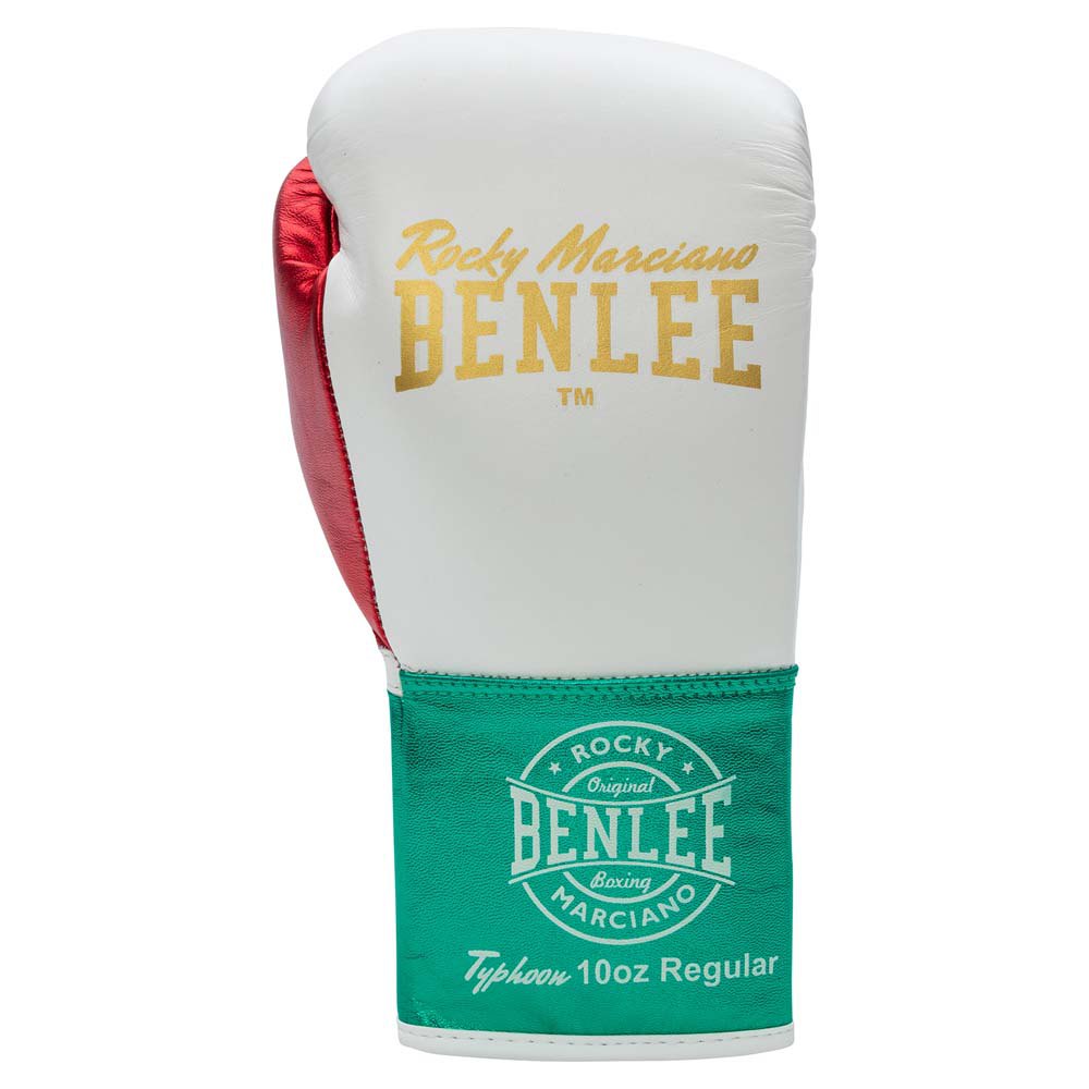 Benlee Typhoon Leather Boxing Gloves Weiß 10 oz R von Benlee