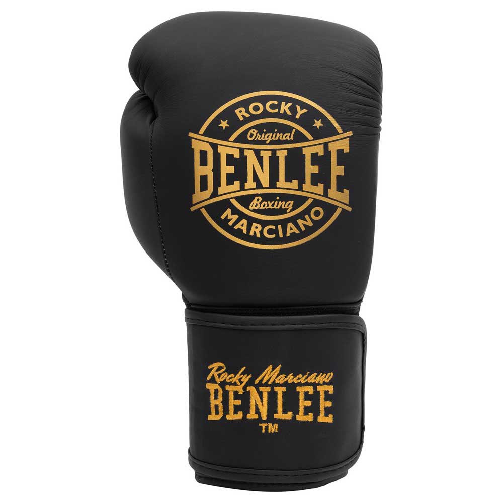 Benlee Wakefield Leather Boxing Gloves Schwarz 16 oz von Benlee