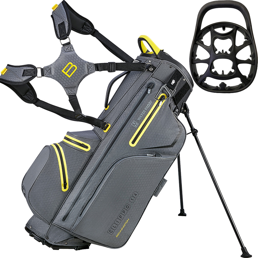 'Bennington Clippo 14 Waterproof Standbag grau/gelb' 'Bennington Clippo 14 Waterproof Standbag grau/gelb' von Bennington